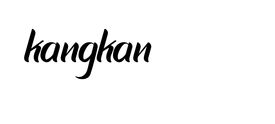 Signature of kangkan