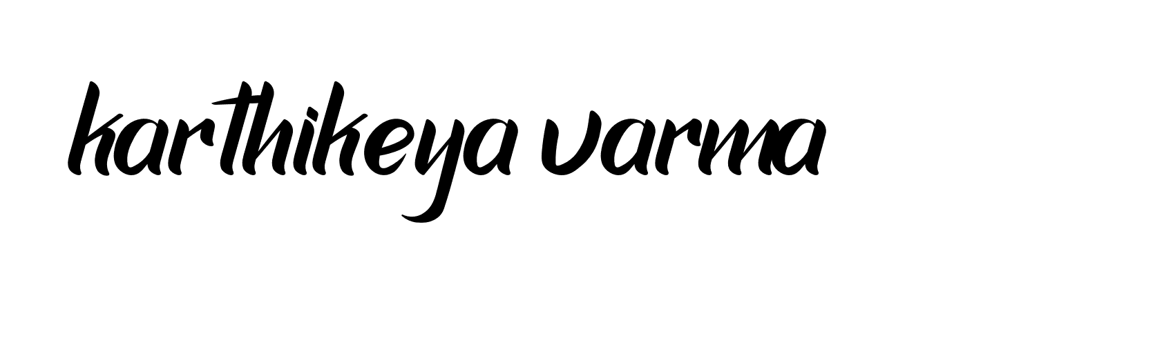 Signature of karthikeya-varma