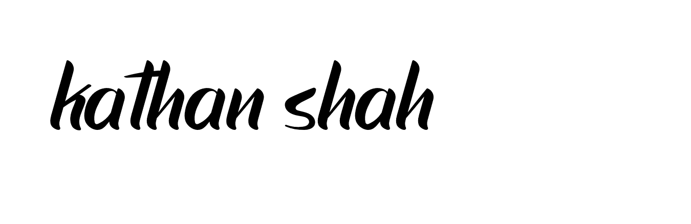 Signature of kathan-shah