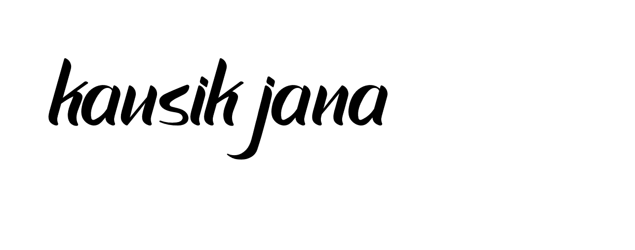 Signature of kausik-jana