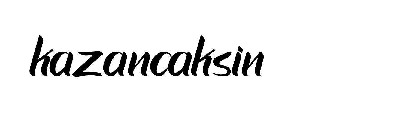 Signature of kazancaksin