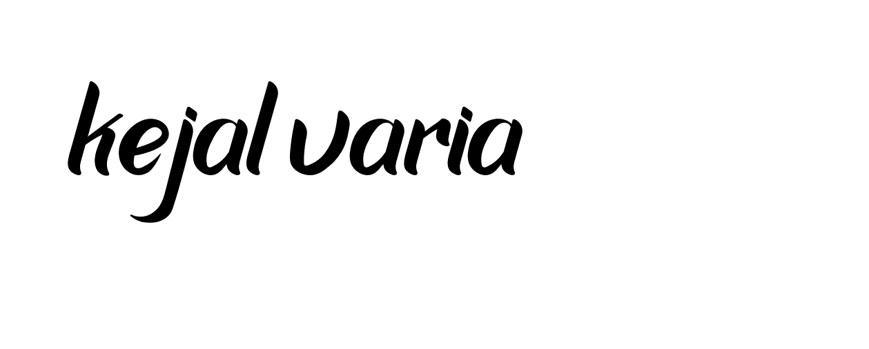 Signature of kejal-varia