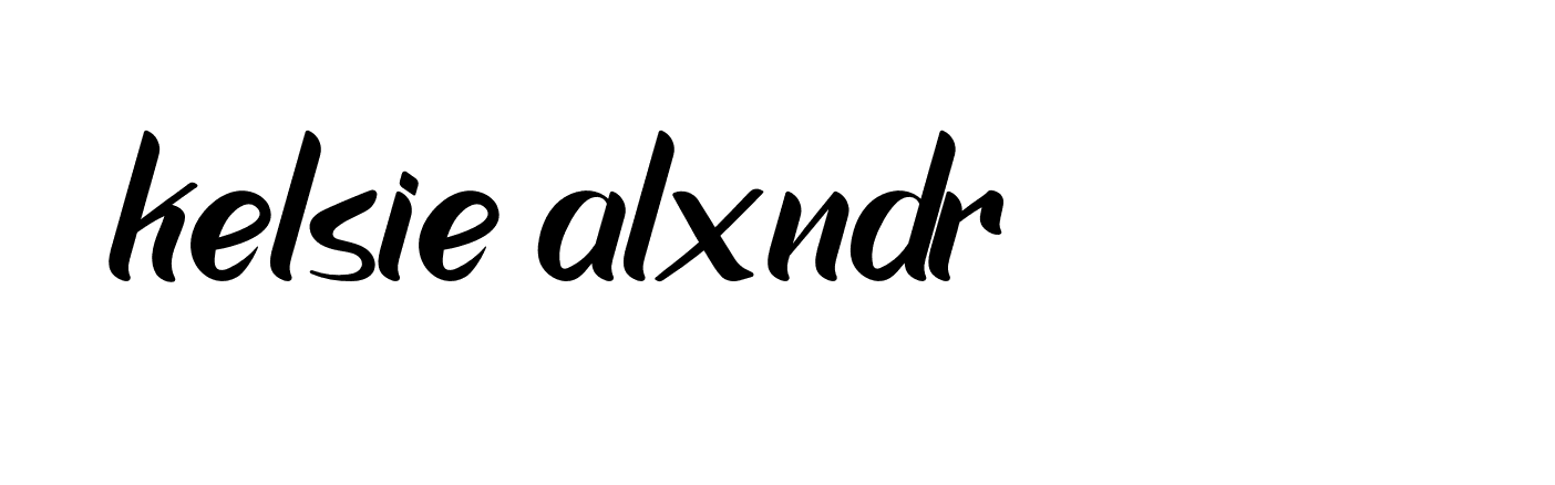 Signature of kelsie-alxndr