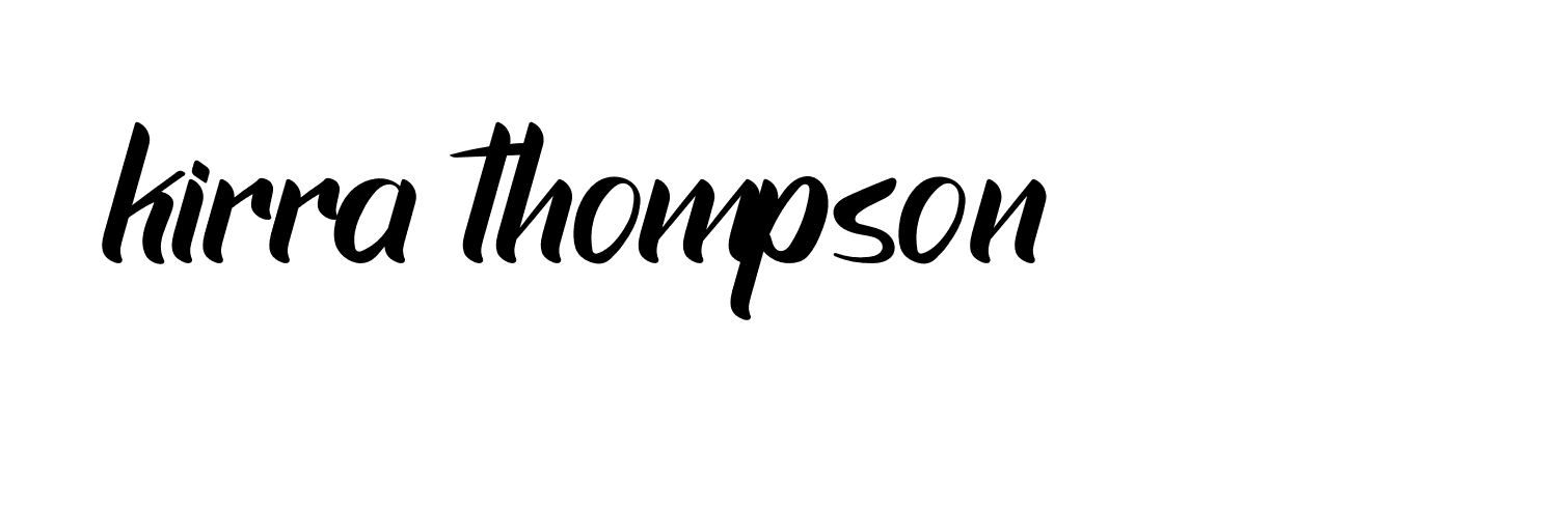 Signature of kirra-thompson