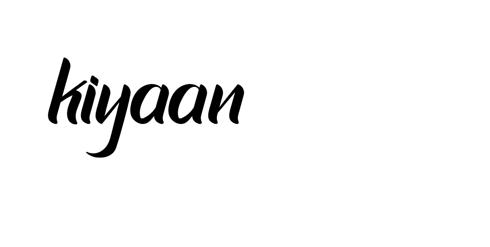 Signature of kiyaan