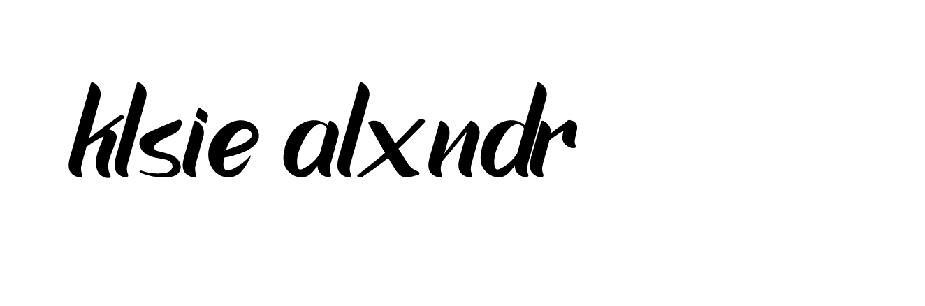 Signature of klsie-alxndr