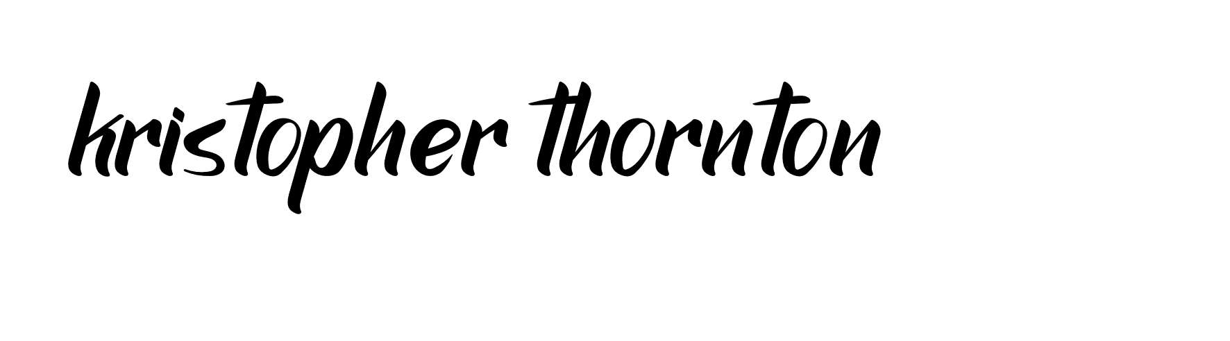 Signature of kristopher-thornton