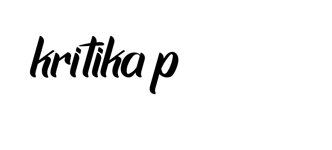 Signature of kritika-p