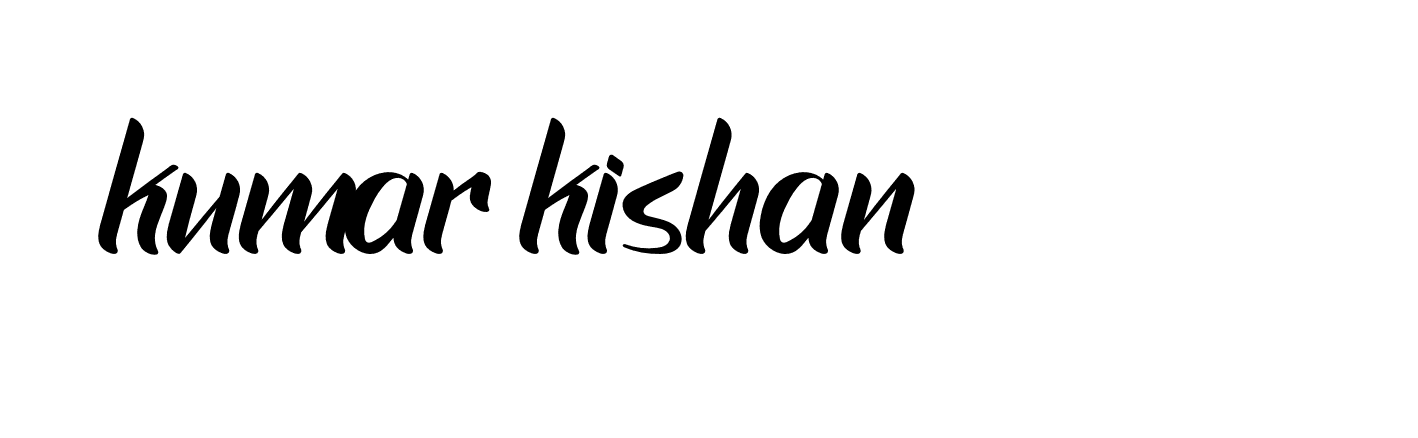 Signature of kumar-kishan