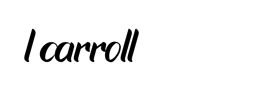 Signature of l-carroll