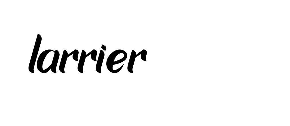 Signature of larrier