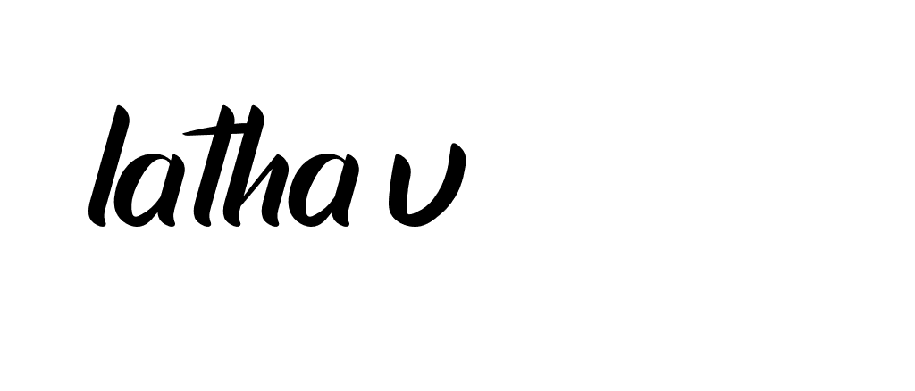 Signature of latha-v