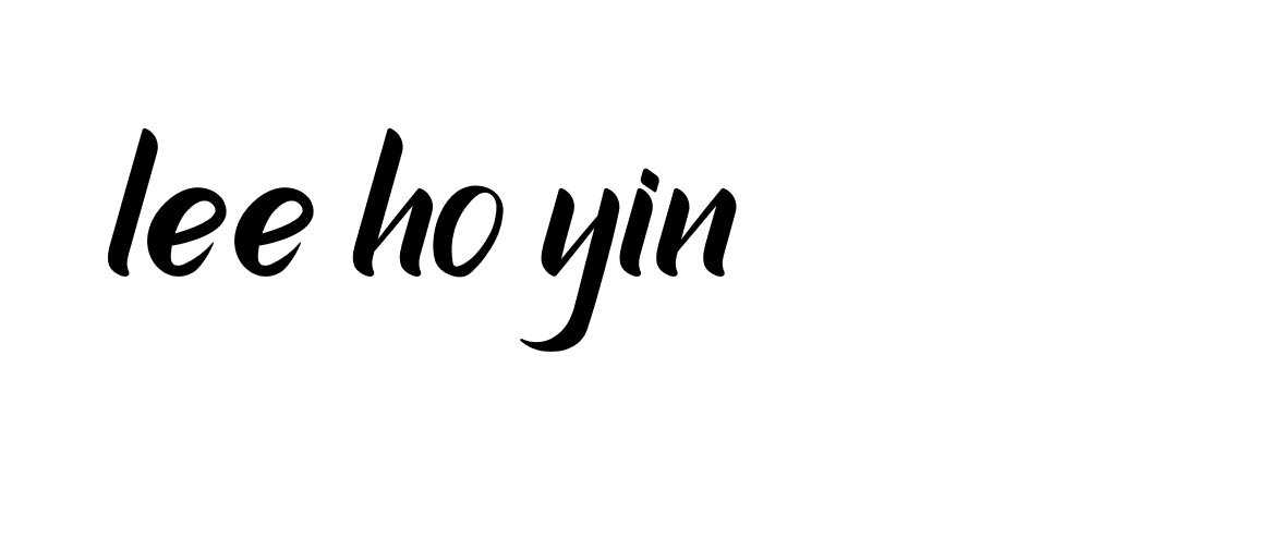 Signature of lee-ho-yin