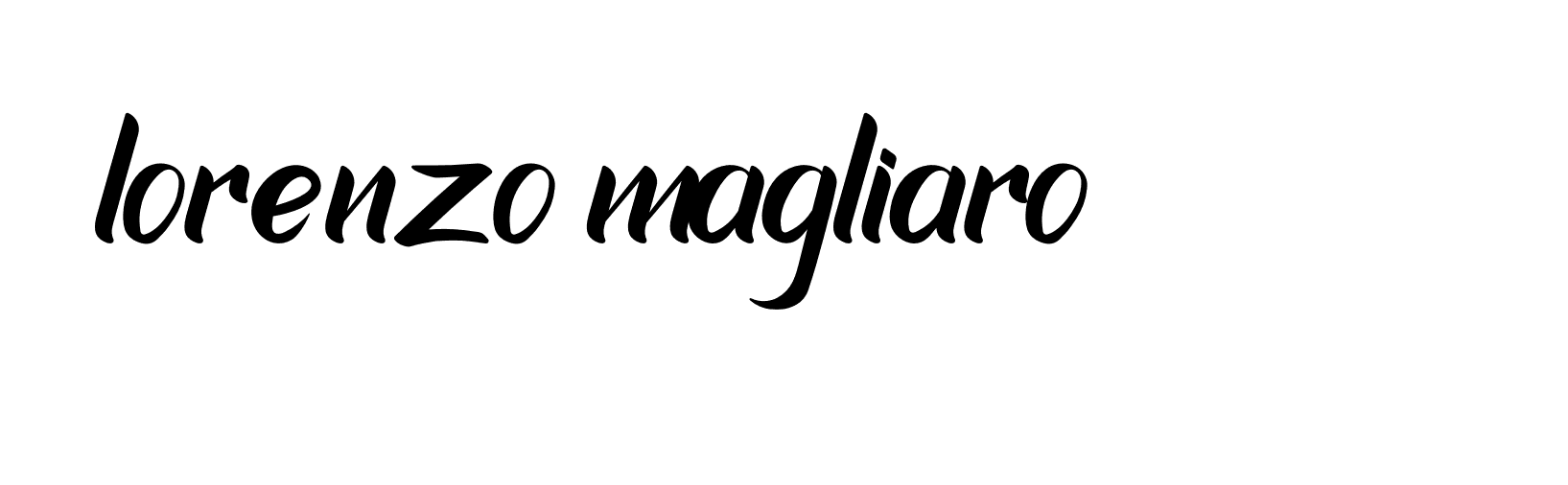 Signature of lorenzo-magliaro