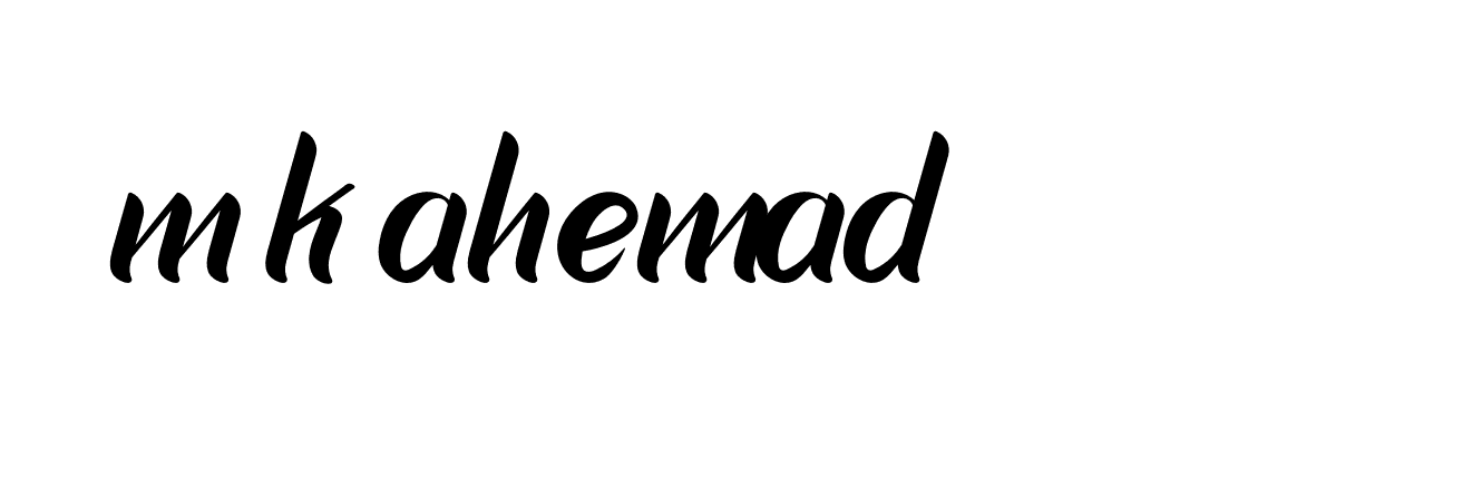 Signature of m-k-ahemad