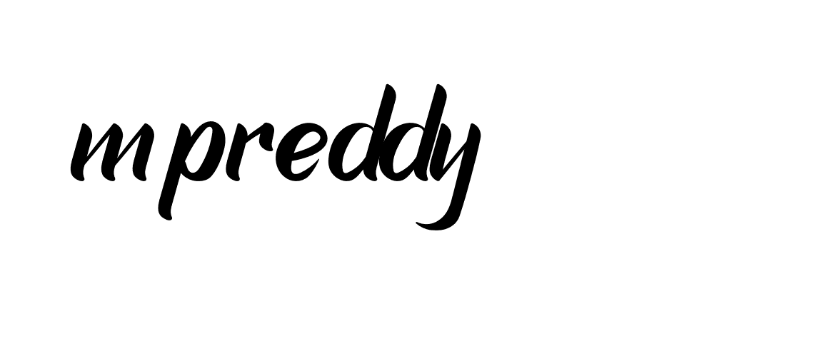 Signature of m-preddy