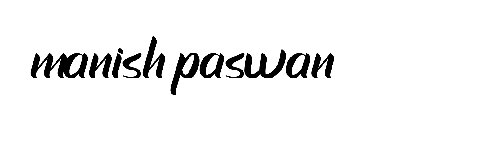 Signature of manish-paswan