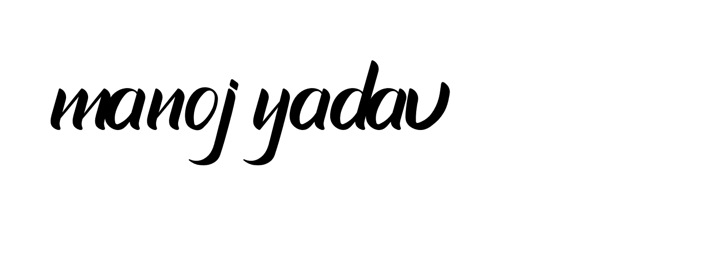 Signature of manoj-yadav