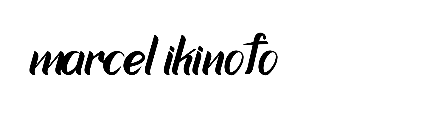 Signature of marcel-ikinofo