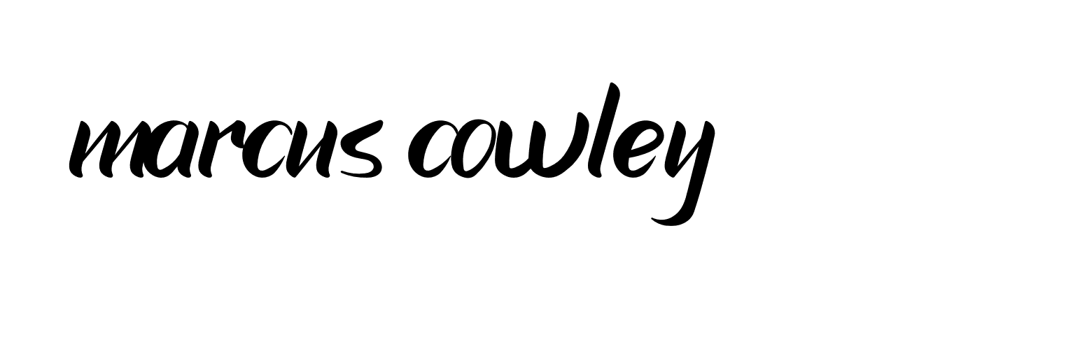 Signature of marcus-cowley