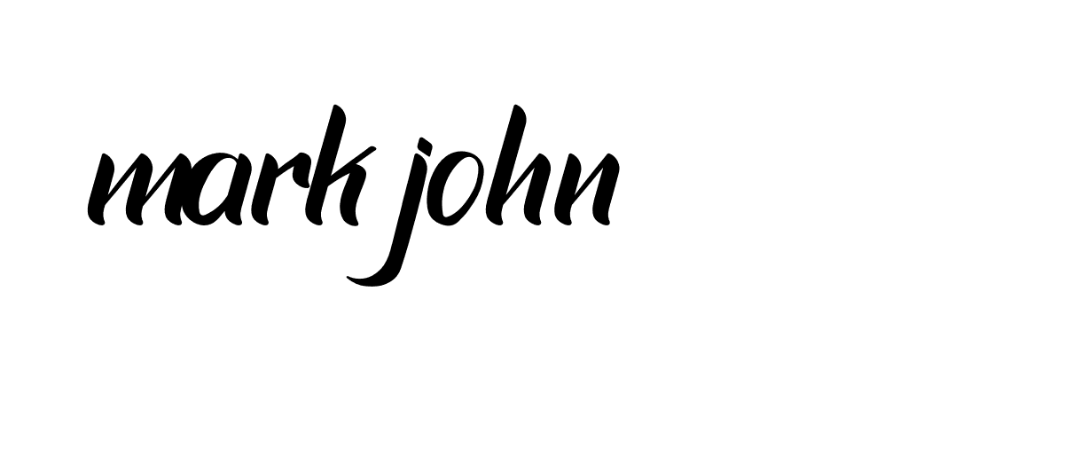 Signature of mark-john