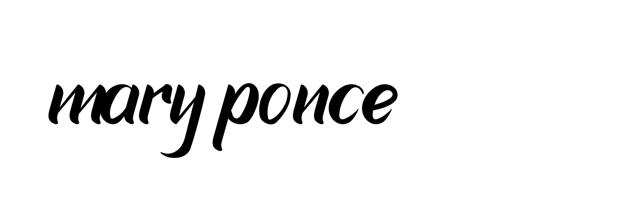 Signature of mary-ponce