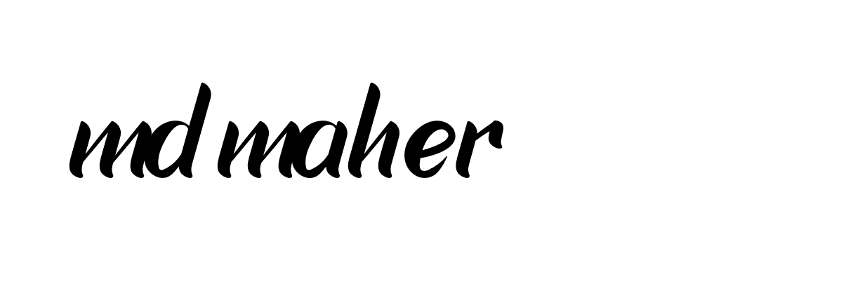 Signature of md-maher