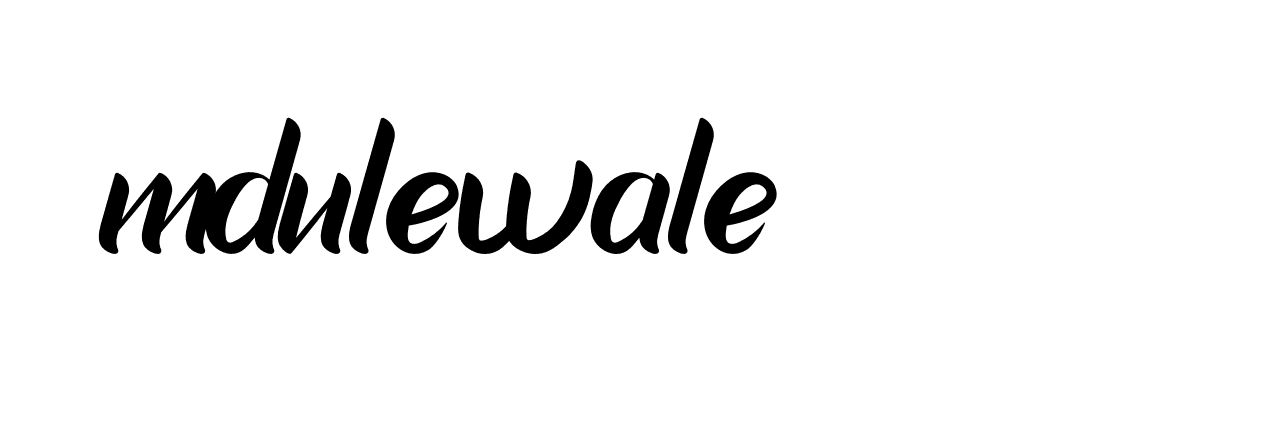 Signature of mdulewale