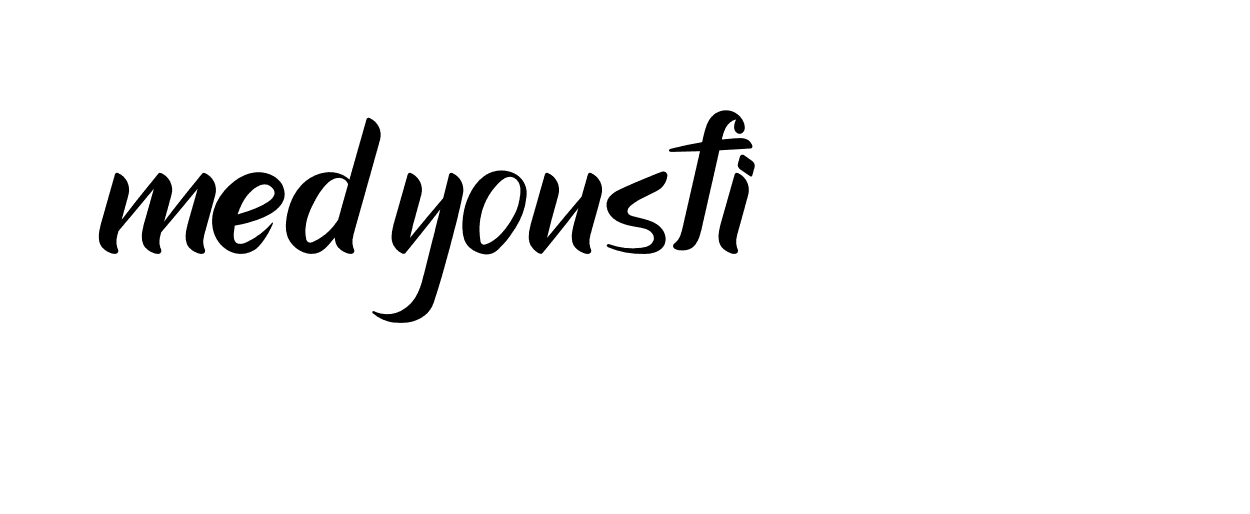 Signature of med-yousfi