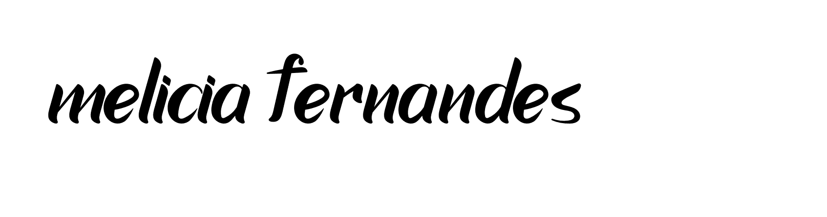 Signature of melicia-fernandes