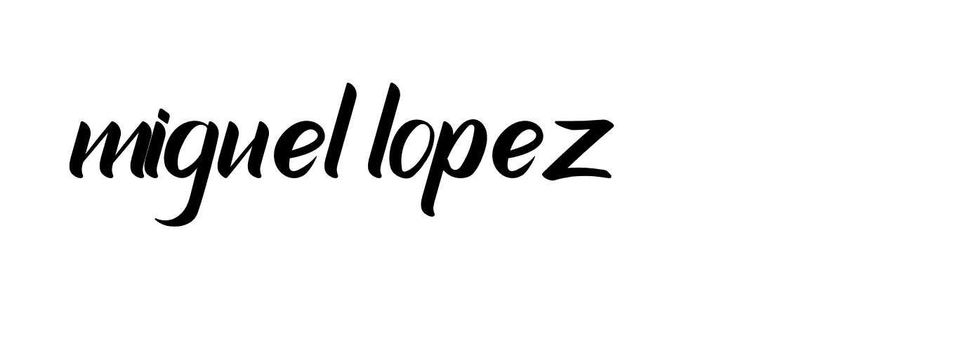 Signature of miguel-lopez