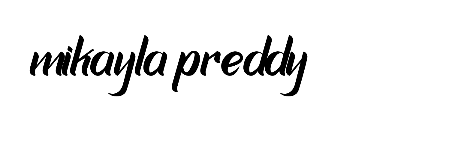 Signature of mikayla-preddy