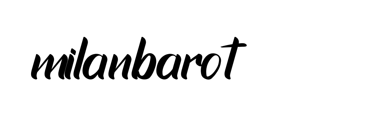 Signature of milanbarot