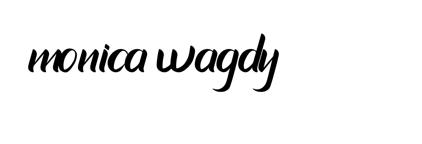 Signature of monica-wagdy