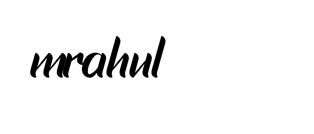 Signature of mrahul