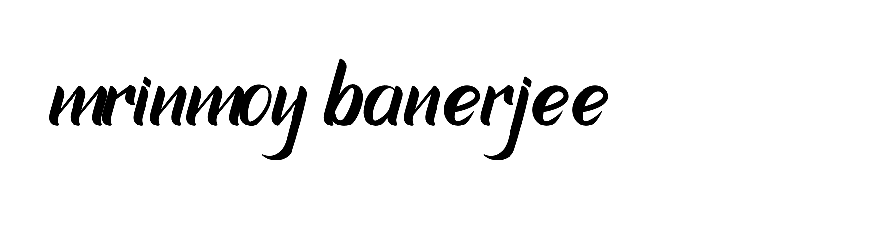 Signature of mrinmoy-banerjee-