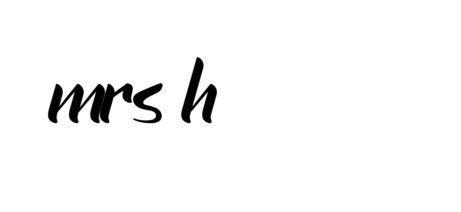 Signature of mrs-h