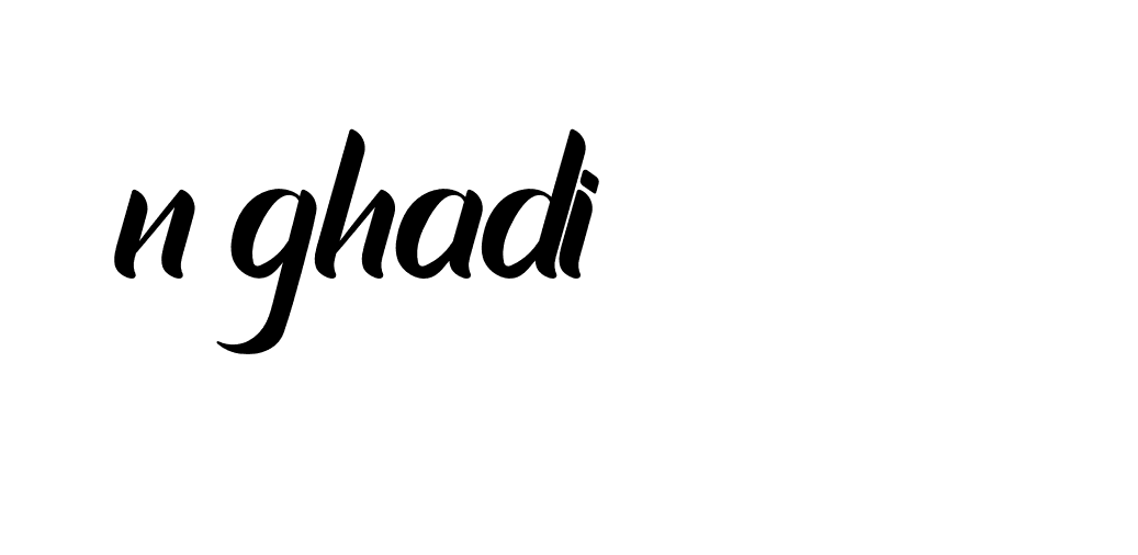 Signature of n-ghadi