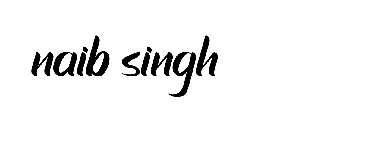 Signature of naib-singh