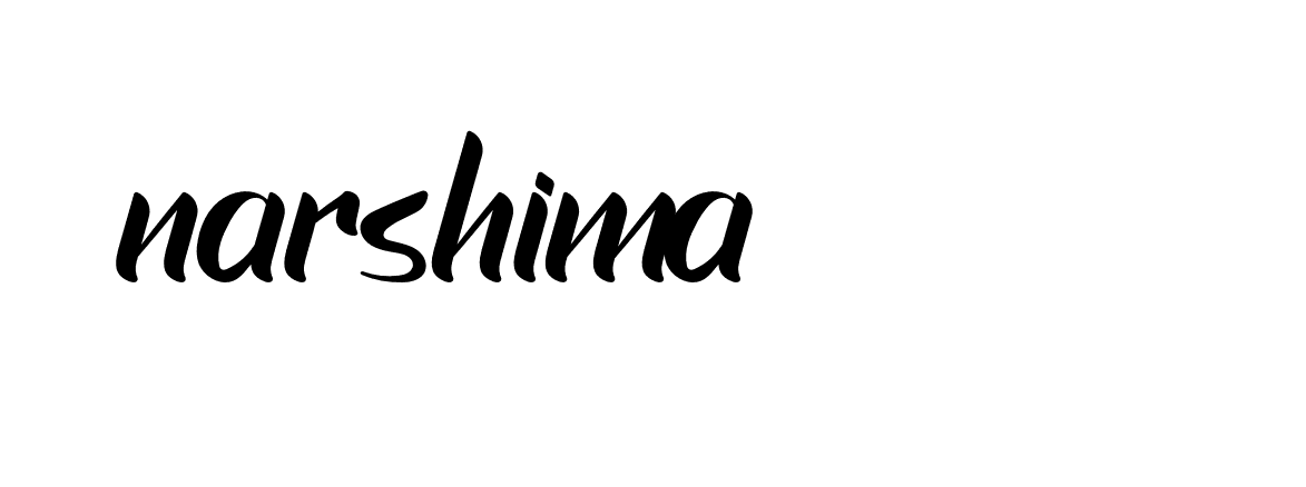 Signature of narshima