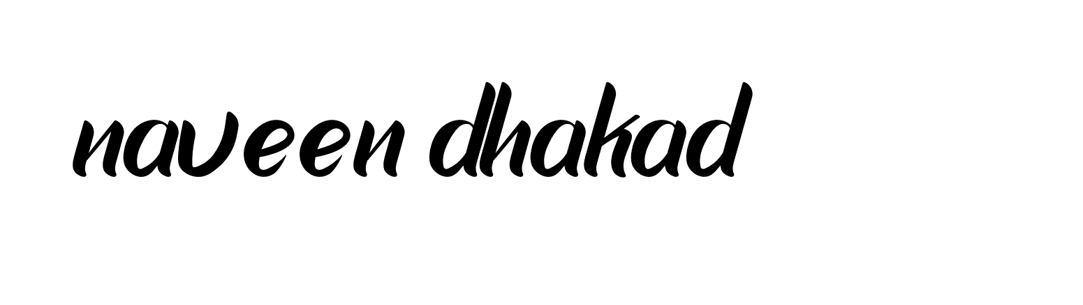 Signature of naveen-dhakad