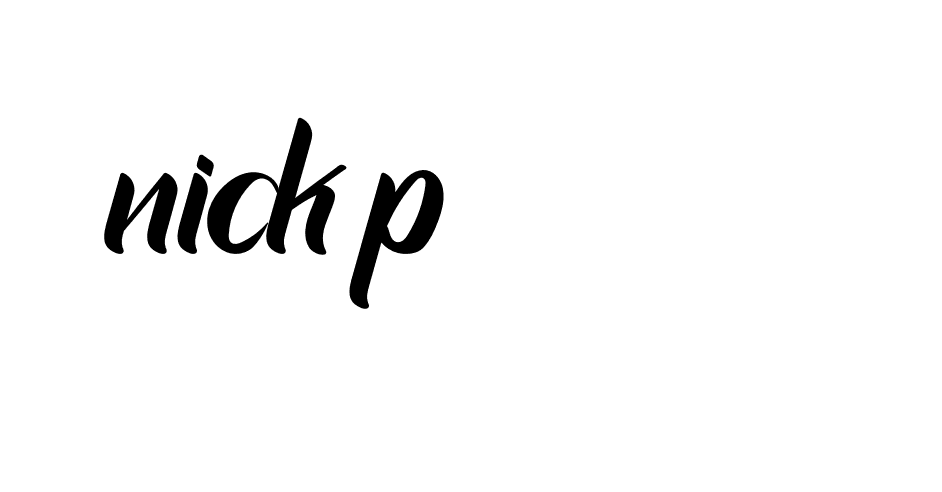 Signature of nick-p