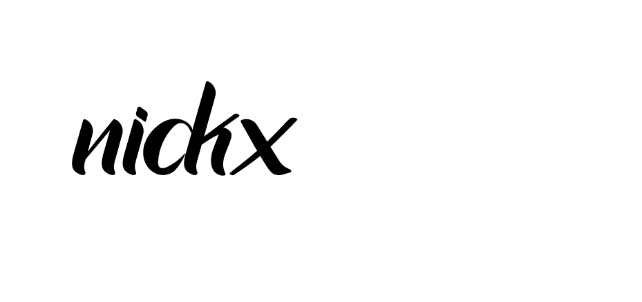 Signature of nickx