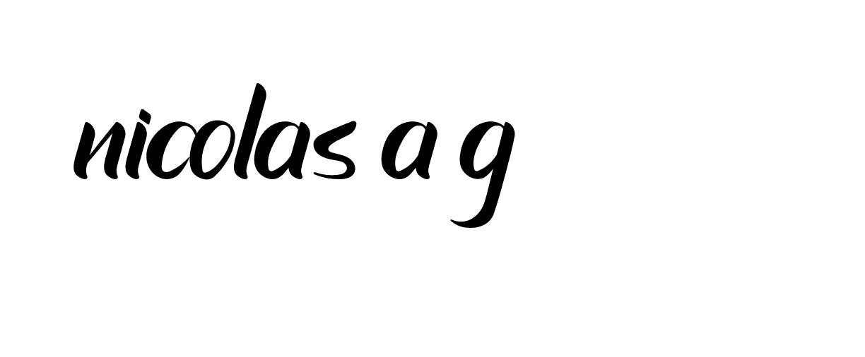 Signature of nicolas-a-g