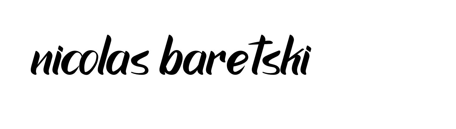 Signature of nicolas-baretski