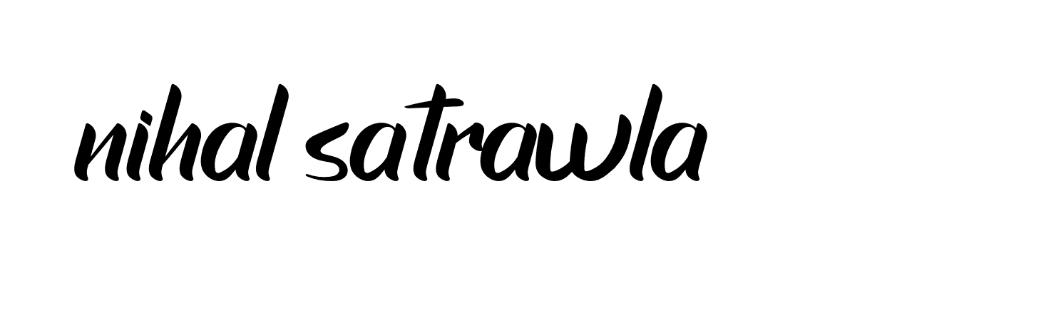 Signature of nihal-satrawla