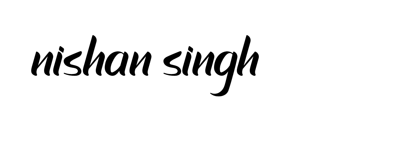 Signature of nishan-singh