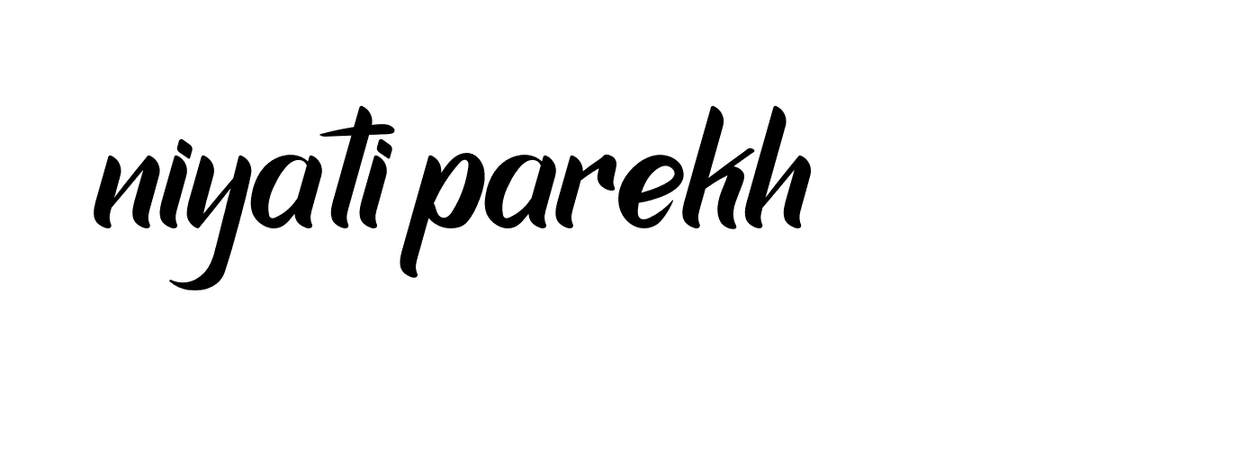 Signature of niyati-parekh