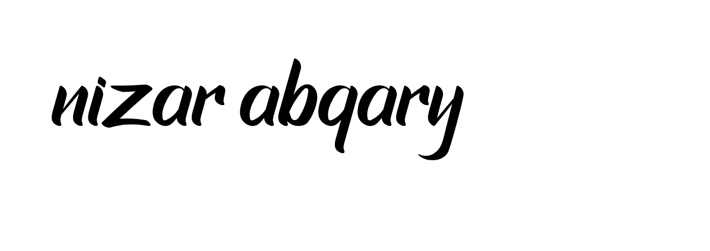 Signature of nizar-abqary