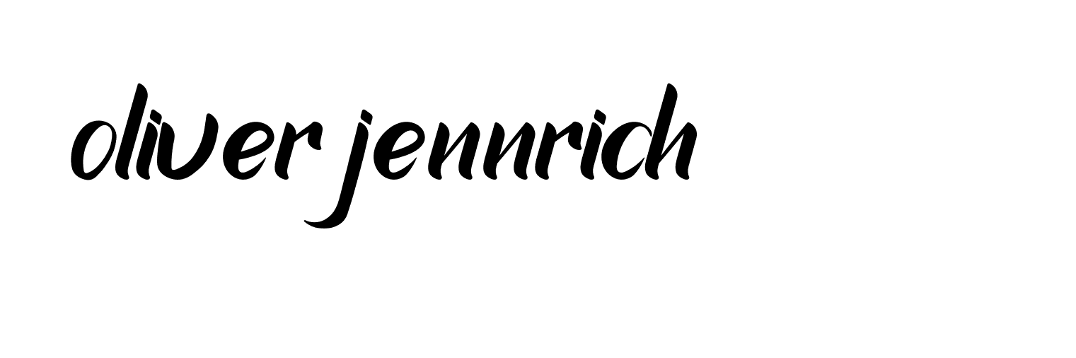 Signature of oliver-jennrich-